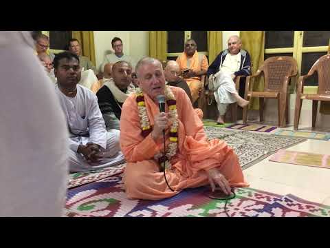 Graduation ceremony. HG Pankajanghri Prabhu speech