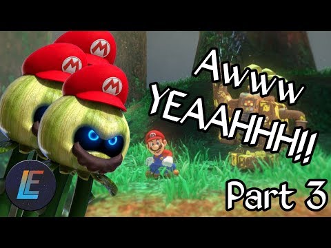 GROW UP SOME MORE MARIO!! - Super Mario Odyssey Part 3 | Lazy Entertainment