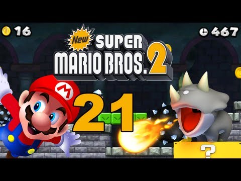 New Super Mario Bros. 2 - 3DS Let's Play - Part 21 - 100% & Blind - Marios Towerliebe