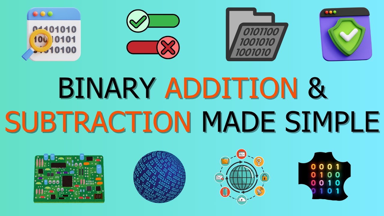 Binary Addition and Binary Subtraction Made Simple | Binary Math Made Easy