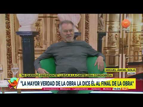 Miguel Angel Solá y Maxi de la Cruz son \