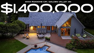Your Dream Home Tour in MN | Golden Valley Tyrol Hills Luxury with Pool & Private Park Access