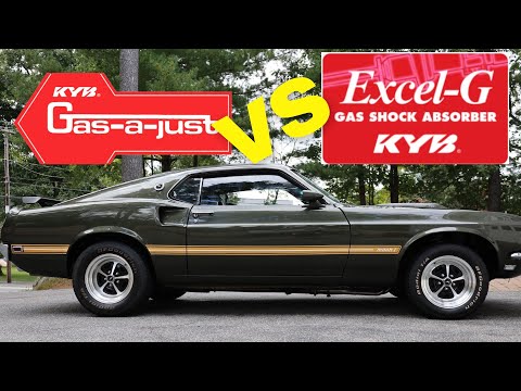 KYB Gas-A-Just vs KYB Excel-G Comparison