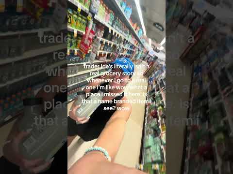 Trader Joes não é uma mercearia de verdade