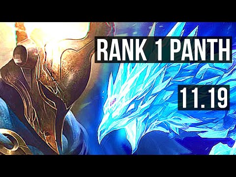 PANTHEON vs ANIVIA (MID) | Rank 1 Panth, 9/2/4 | JP Grandmaster | v11.19