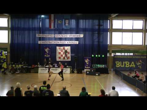 Prvenstvo RH 13.4.2013.; C_Martina Rudnik - Luka Zrnic