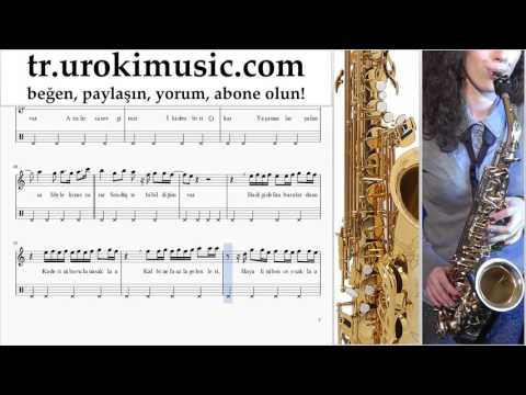 Saksafon tenor dersleri Mustafa Sandal - Hepsi Aşktan Bölüm#2 um-723