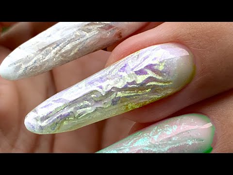 You Won’t believe how EASY it is 🤩 Simple Inlay Nail Art with Dual Forms