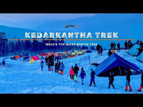 Drone shots of Kedarkantha