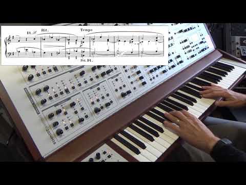 Louis Vierne: Rêverie on Schmidt Synthesizer