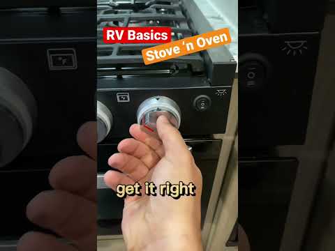 RV Basics - Stove and Oven