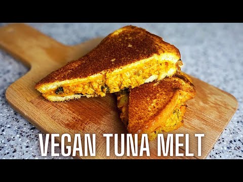 VEGAN TUNA MELT | Vegan Sandwich Ideas | Katie Makes It Vegan