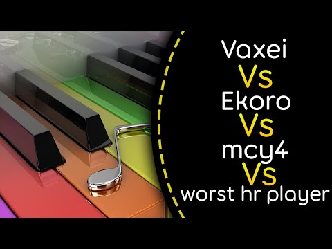Vaxei Vs Ekoro Vs mcy4 Vs worst hr player // Five Hammer - fffff [Forte fortissississimo]