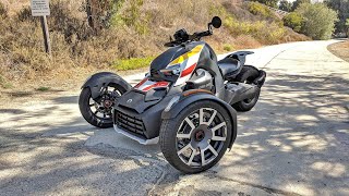 2019 Can-Am Ryker walkaround, startup, and revs!