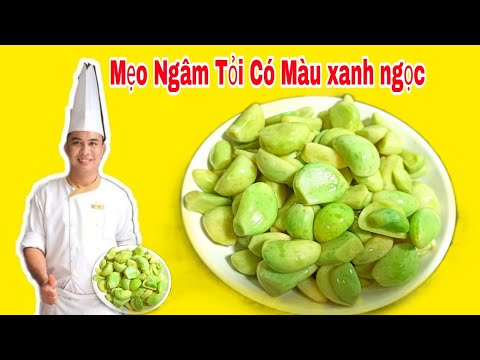 , title : 'Cách Làm Tỏi Ngâm Chua Ngọt Có Màu Xanh Ngọc Bích Của Người Hoa'