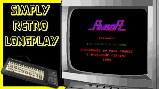 Simply Longplay - The Galactic Plague [Amstrad CPC] (No Life Lost)
