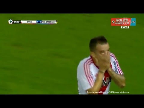 River Plate vs The Strongest 1-0 Gol de D'Alessandro  Copa Libertadores