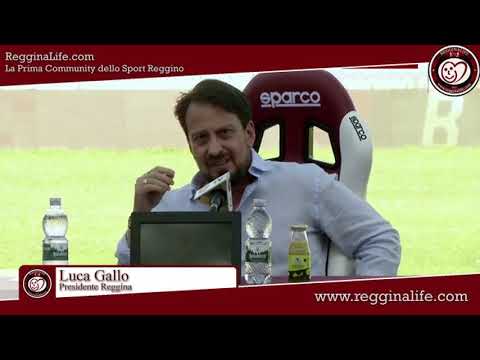 Conferenza Stampa del Presidente della Reggina Luca Gallo (23/06/2020)