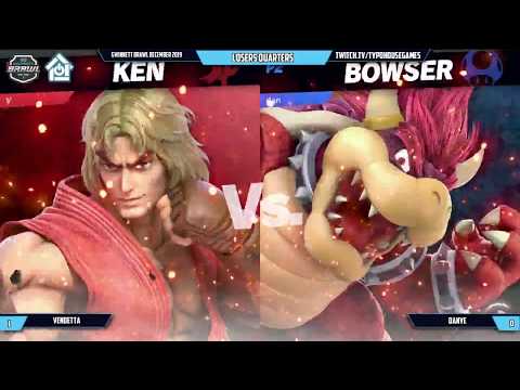 Gwinnett Brawl February 2020 - Vendetta(Ken) VS Danye(Bowser) - Losers Quarters