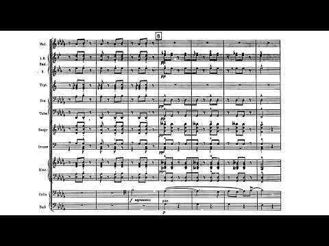 [Eduard Künneke] Tänzerische Suite, Concerto Grosso for Jazz Band and Orchestra Op.26 (Score-Video)
