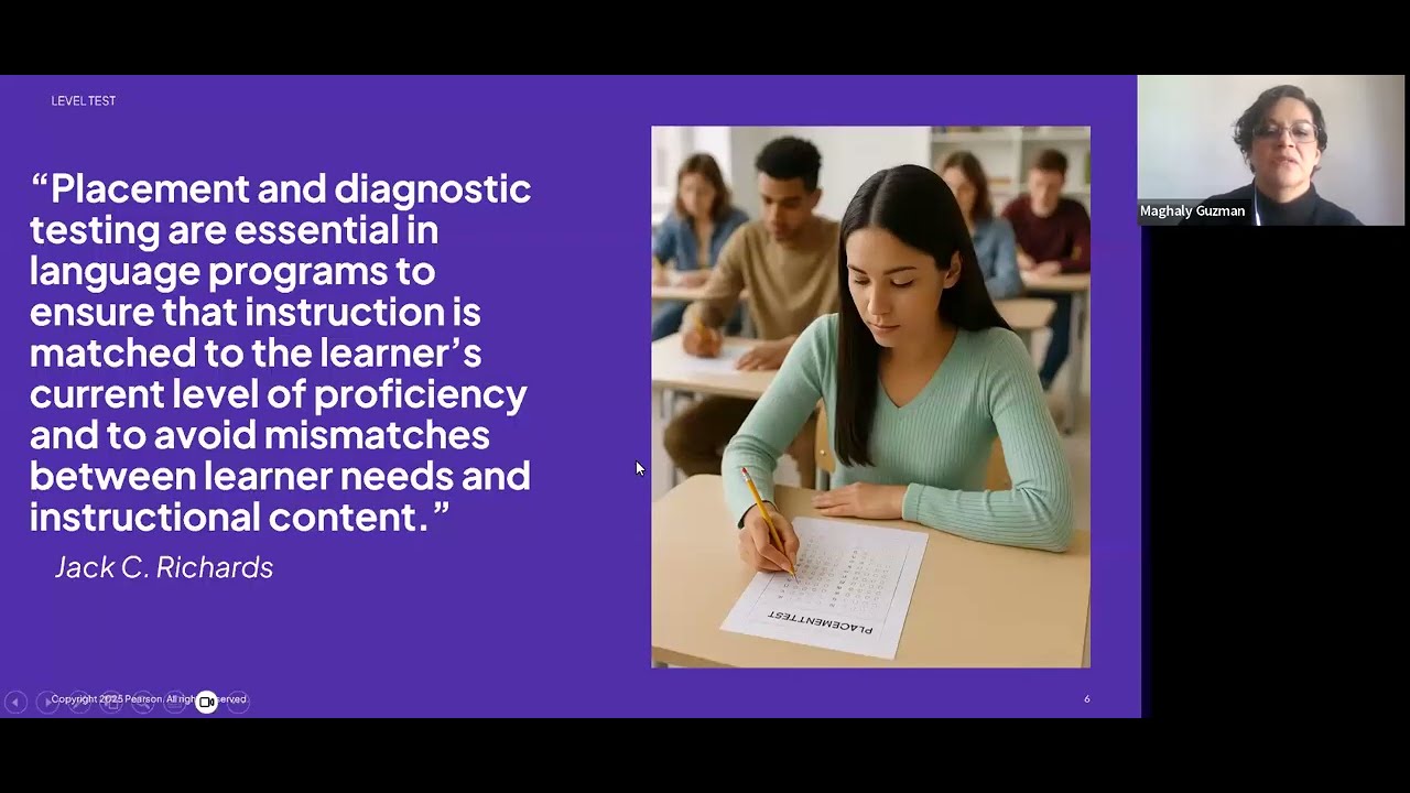 I Teach with Level Test: Enhance student placement with the Pearson English Level Test