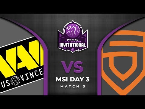 Paladins MSI 2019 - Day 3 - Match 3 - Natus Vincere vs Penta