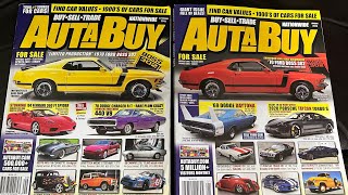 Classic car prices compared! 2019 to 2023 Auta Buy magazine comparison.