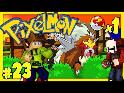 "How to Catch ENTEI EASY!" - Minecraft Pixelmon Episode 23