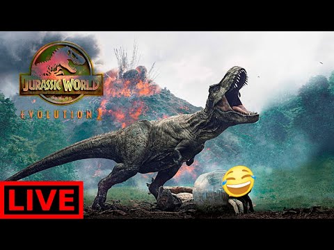 JEG BLIVER SPIST AF DINOER! JURASSIC WORLD EVOLUTION 2!