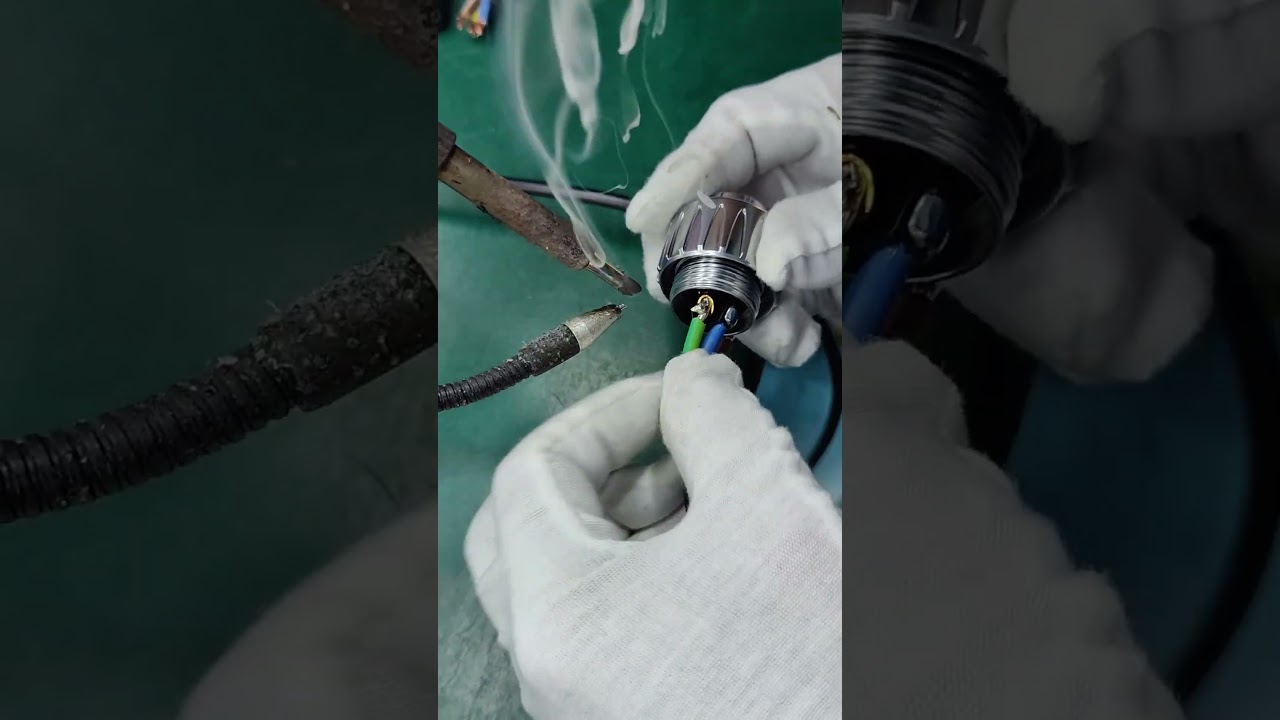 Soldering Process of Industrial Connectors