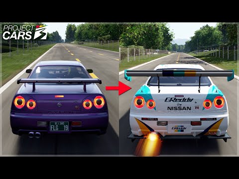 Project CARS 3 | Fully Upgraded Cars Gameplay (GT-R R34, Huracan, F40 & More! (Insane Turbo Sounds)