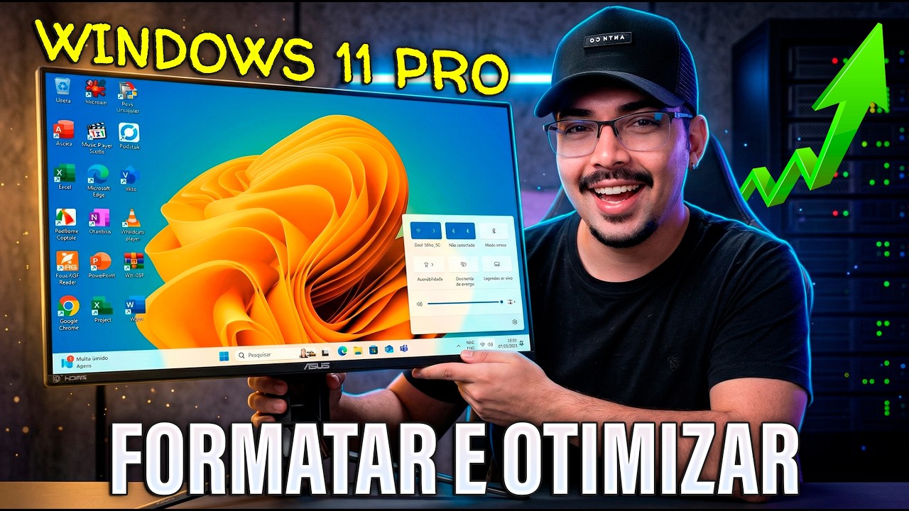 WINDOWS 11 PRO 2026: Como Formatar e OTIMIZAR! 💻 (Guia Completo)