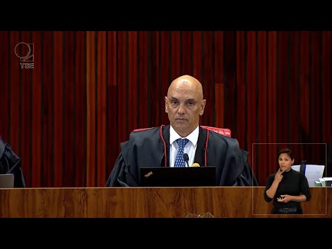 Íntegra do discurso do presidente do TSE, Alexandre de Moraes /cortes