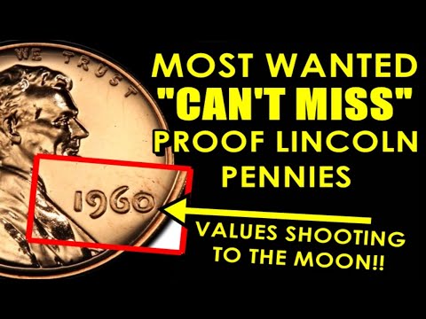 TOP Lincoln Penny Proof Doubled Dies No One Looks For! - Values As High As $5000!