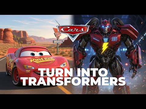 What if Cars Characters Transform into Robots? | Transformers Style Cinematic