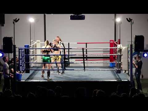 G-Cal Muay Thai - Homecoming II - Fight 13 - Katia Hsia Vs  Natalia Vorri