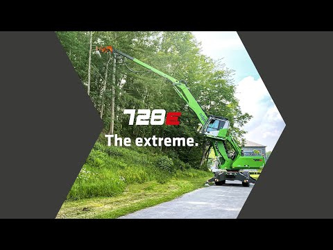 HARVEST BIG TREES mit dem neuen SENNEBOGEN 728 E (Englisch)