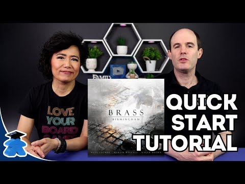 Brass Birmingham - Start Playing in 13 Minutes - Quick Start Board Game Tutorial