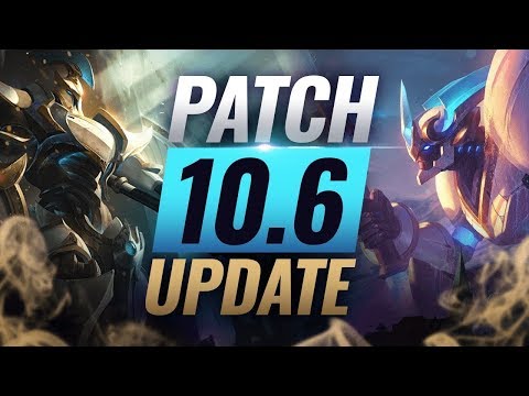 NEW UPDATE: BEST Champions TIER List – League of Legends Patch 10.6