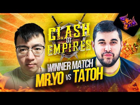 MR.YO vs TaToH CLASH OF EMPIRES WINNER MATCH #ageofempires2