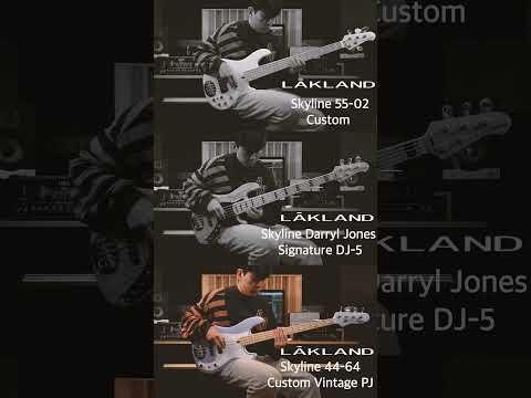 Lakland Skyline 55-02 Custom vs DJ5 vs 44-64 PJ