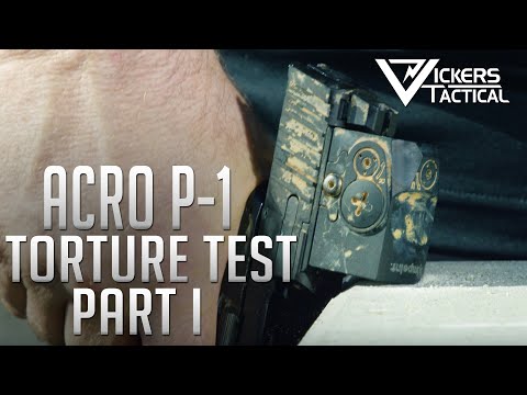 Aimpoint Acro P-1: Zátěžový test, část první