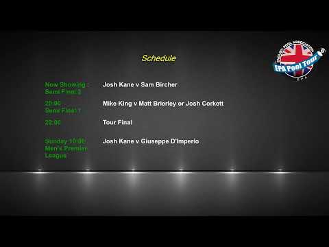 2019 EPA Tour 4 - Semi Final - Josh Kane v Sam Bircher (Part 2)
