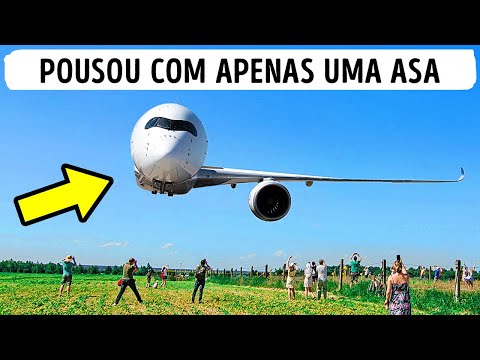 , title : 'O Avião que Pousou com Apenas Uma Asa'