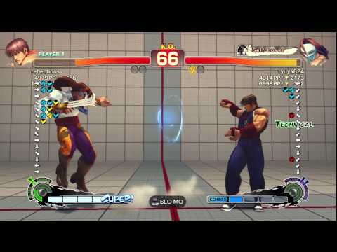 SSF4 AE Ver. 2012: reflections [Guy] vs. ryuya824 [Vega] - PSN Ranked Match