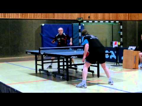 Wilfried Lieck vs. Frank Linn 2. & 3. Satz | TTC Altena ClubTV
