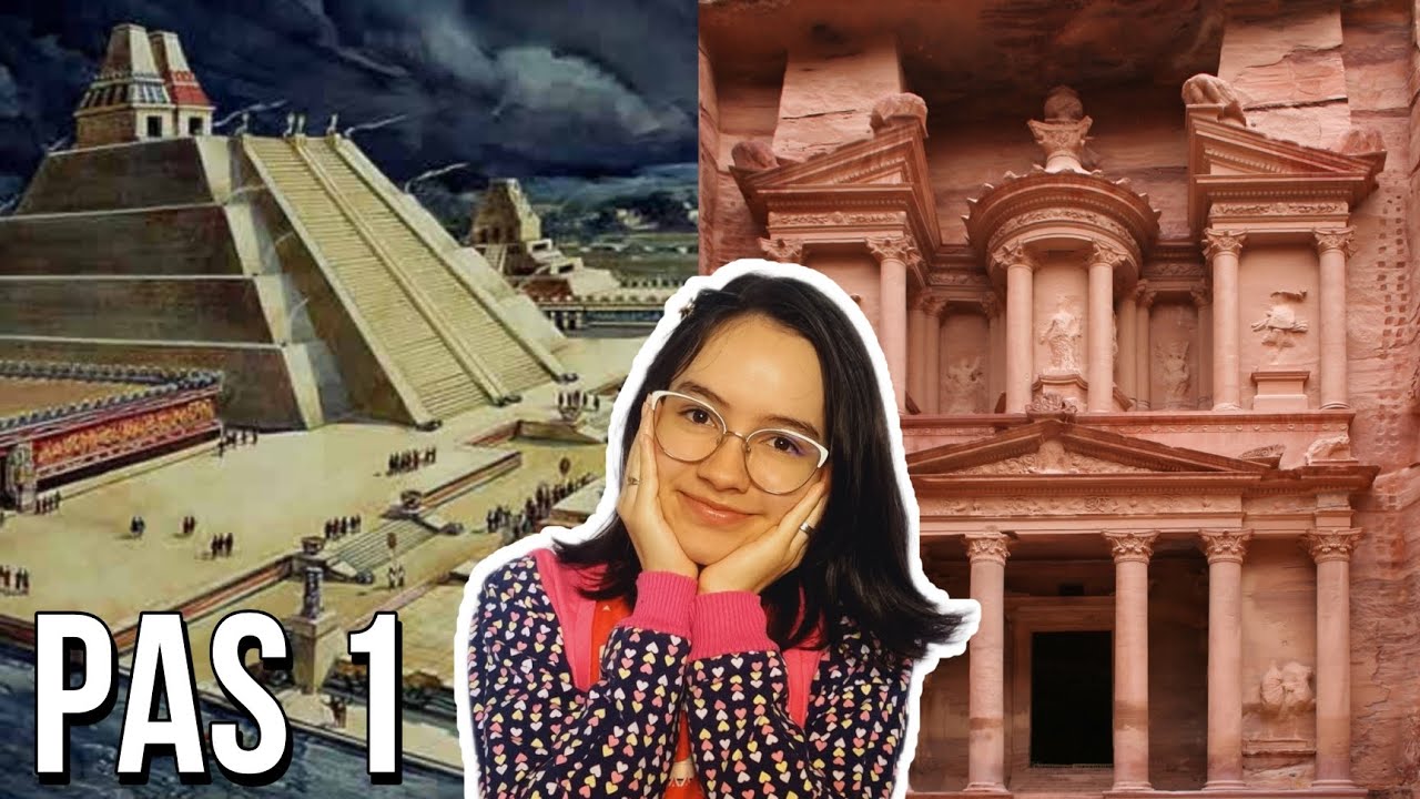 SÍTIO HISTÓRICO DO TEMPLO MAYOR DE TENOCHTITLAN E PETRA e SÍTIO ARQUEOLÓGICO NA JORDÂNIA - 312 a.C.