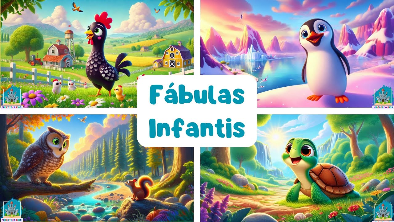 FÁBULAS INFANTIS - #historiainfantilparadormir #historiainfantil #historinha #livrosinfantis