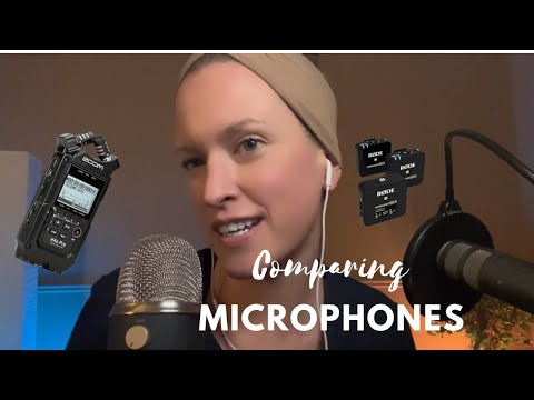 Comparing Mics:  iPhone vs. Rode Wireless Go II vs. Zoom H4N vs. Rode Procaster vs. Blue Yeti! 🎙️
