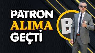 Patron kendi hissesinde alıma geçti. Patron alımı olan hisseler...